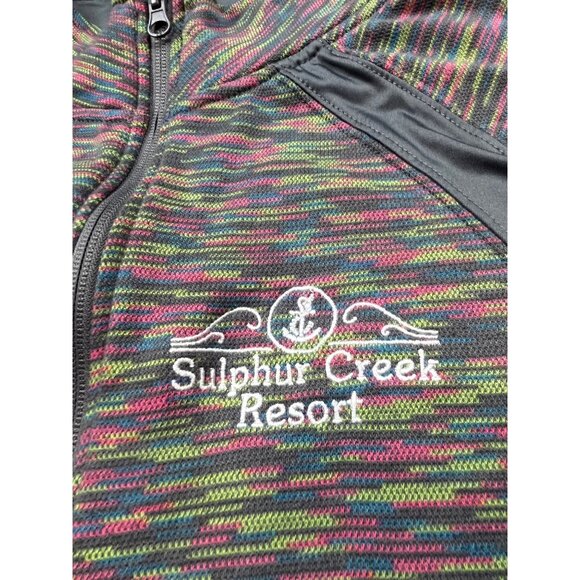 Tipsy Jacket Womens XXL Rainbow Colored Sulphur Creek Resort Outdoor Hiking - Picture 8 of 10